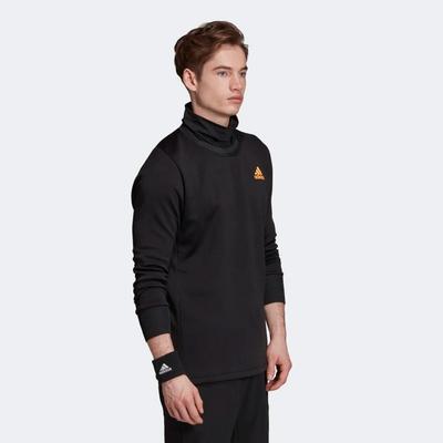 Adidas Mens Thermal Midlayer Top - Black - main image