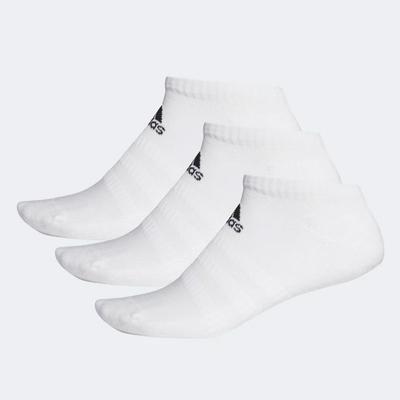 Adidas Cushioned Low Cut Socks (3 Pairs) - White