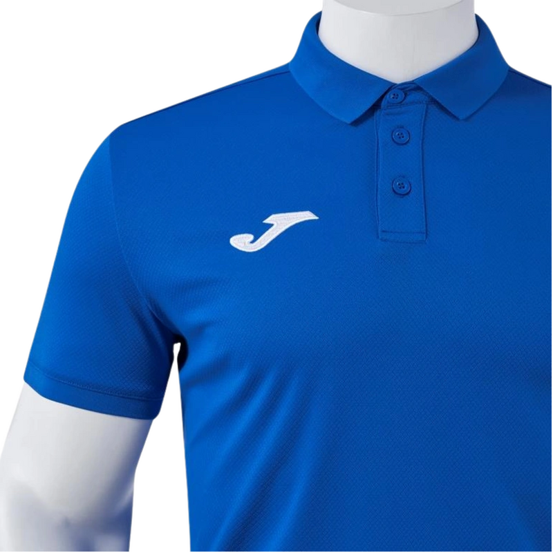Joma Mens Combi Pro Polo Short Sleeve Shirt - Royal Blue - main image