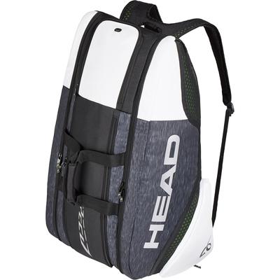 Head Djokovic Monstercombi 12 Racket Bag - Black/White - main image