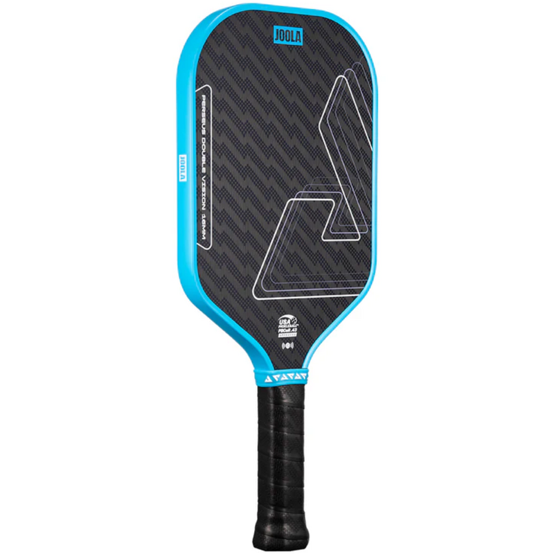 JOOLA Perseus Double Vision 16MM Pickleball Paddle- Bolt Blue - main image