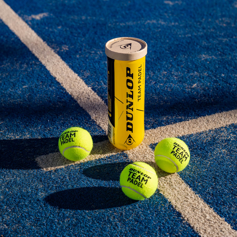 Dunlop Team Padel Balls (3 Balls Can) - main image