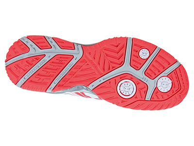 Asics Womens GEL-Resolution 5 - White/Diva Pink/Lightning - main image
