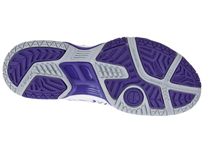 Asics Womens GEL Game 4- White/Fuchsia/Silver - main image