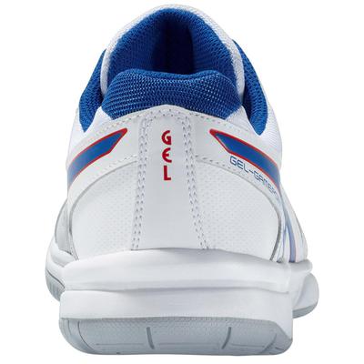 Asics Mens GEL-Gamepoint Tennis Shoes - White/Blue - main image