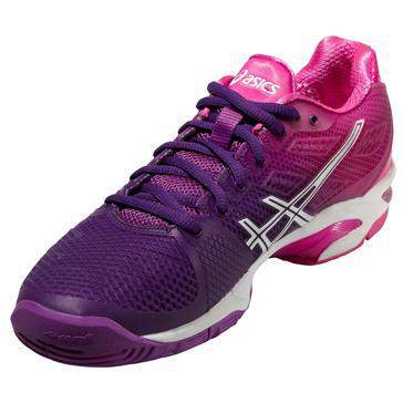 Asics Womens GEL Solution Speed 2 Tennis Shoes - Purple/Pink - main image