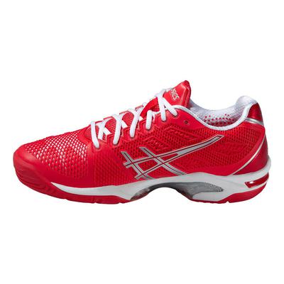 Asics Womens GEL-Solution Speed 2 Tennis Shoes - Red - main image