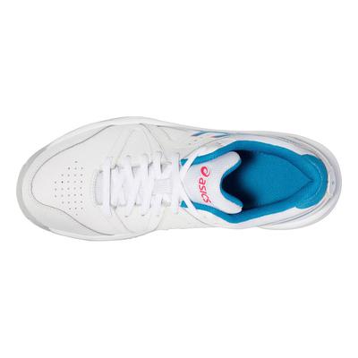 Asics Womens GEL-Gamepoint Tennis Shoes - White/Blue - main image