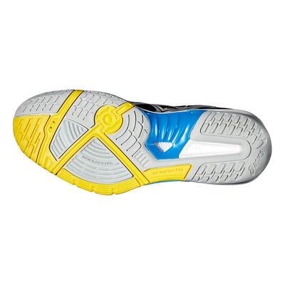 Asics Womens GEL-Fireblast Indoor Court Shoes - Black/Yellow - main image