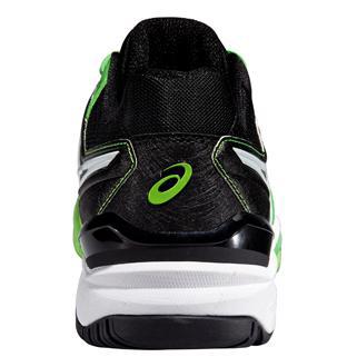 Asics Mens GEL-Resolution 6 Tennis Shoes - Green/Black - main image