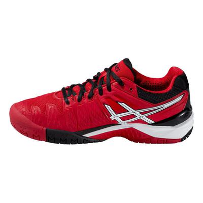 Asics Mens GEL-Resolution 6 Tennis Shoes - Fiery Red - main image
