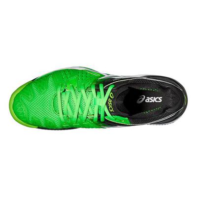 Asics Mens GEL-Resolution 6 Clay Court Tennis Shoes - Green - main image