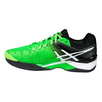 Asics Mens GEL-Resolution 6 Clay Court Tennis Shoes - Green