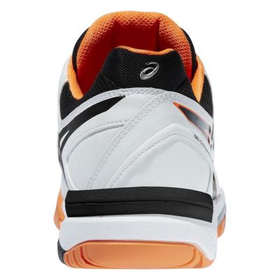 Asics Mens GEL-Challenger 10 Tennis Shoes - White/Onyx/Flash Orange - main image