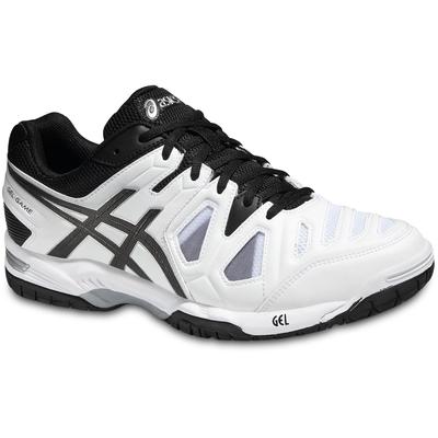 Asics Mens GEL-Game 5 Tennis Shoes - White/Black/Silver - main image