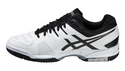 Asics Mens GEL-Game 5 Tennis Shoes - White/Black/Silver - main image