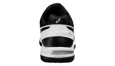 Asics Mens GEL-Game 5 Tennis Shoes - White/Black/Silver - main image