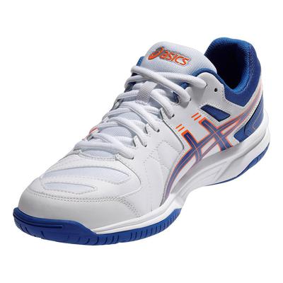 Asics Mens GEL-Qualifier 2 Tennis Shoes - White/Blue - main image