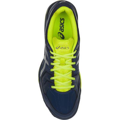 Asics Mens GEL-Squad Indoor Court Shoes - Blue/Energy Grey/Green