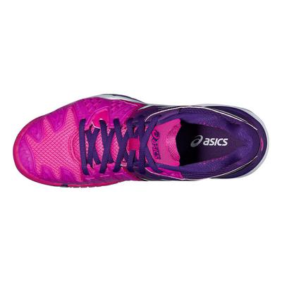 Asics Womens GEL Resolution 6 Clay Court Tennis Shoes - Pink - main image