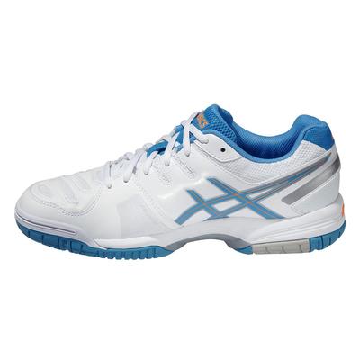 Asics Womens GEL Game 5 Tennis Shoes - White/Soft Blue - main image