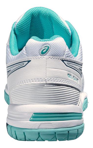 Asics Womens GEL-Game 5 Tennis Shoes - White/Blue - main image