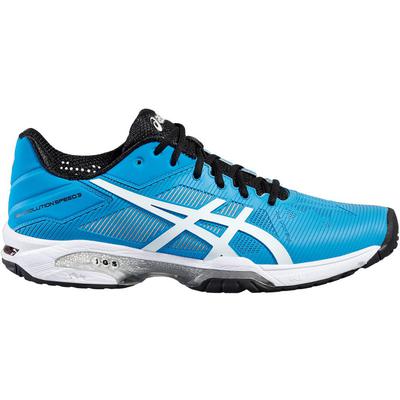 Asics Mens GEL-Solution Speed 3 Tennis Shoes - Blue/White/Black - main image