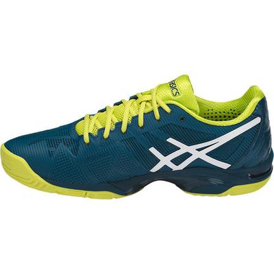 Asics Mens GEL-Solution Speed 3 Tennis Shoes - Blue/Sulphur Spring - main image