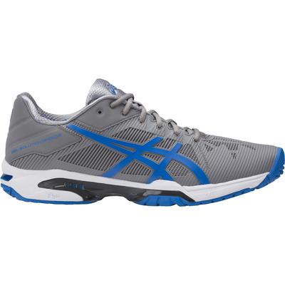 Asics Mens GEL-Solution Speed 3 Tennis Shoes - Grey/Blue - main image