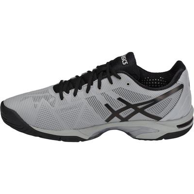 Asics Mens GEL-Solution Speed 3 Tennis Shoes - Mid Grey/Black