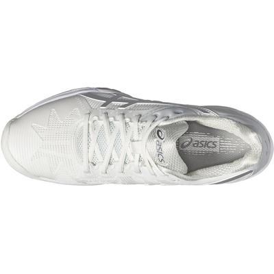 Asics Mens GEL-Solution Speed 3 Tennis Shoes - White/Silver - main image