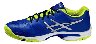 Asics Mens GEL-Solution Lyte 3 Tennis Shoes - Blue/Silver/Lime - main image