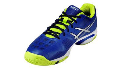 Asics Mens GEL-Solution Lyte 3 Tennis Shoes - Blue/Silver/Lime - main image