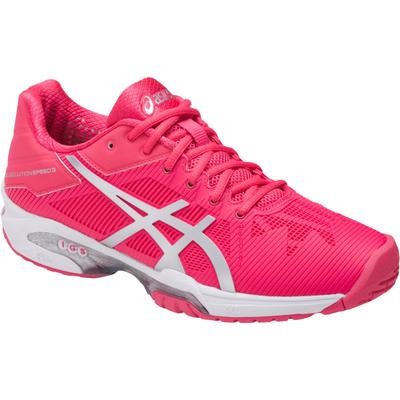 Asics Womens GEL-Solution Speed 3 Tennis Shoes - Rouge Red - main image