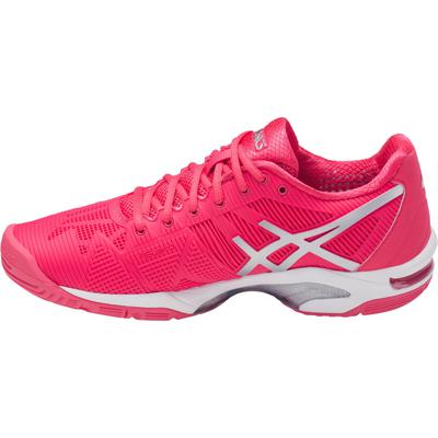 Asics Womens GEL-Solution Speed 3 Tennis Shoes - Rouge Red - main image