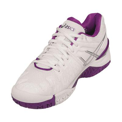 Asics Womens GEL-Resolution 6 Limited Edition Tennis Shoes - White  - main image