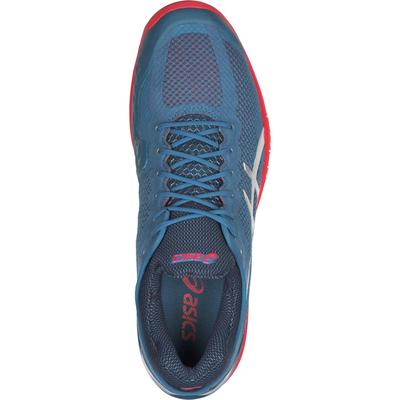 Asics Mens GEL-Court FF Tennis Shoes - Azure/Red - main image