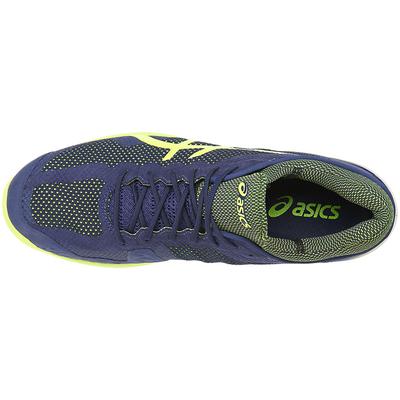 Asics Mens GEL-Court FF Tennis Shoes - Blue/Yellow - main image