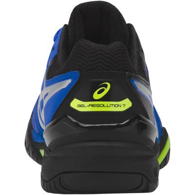 Asics Mens GEL-Resolution 7 Tennis Shoes - Illusion Blue/Black - main image