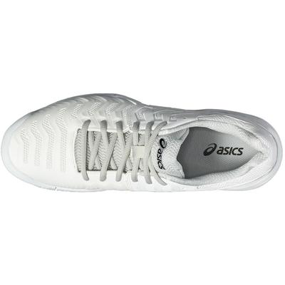Asics Mens GEL-Resolution 7 Tennis Shoes - White/Silver - main image