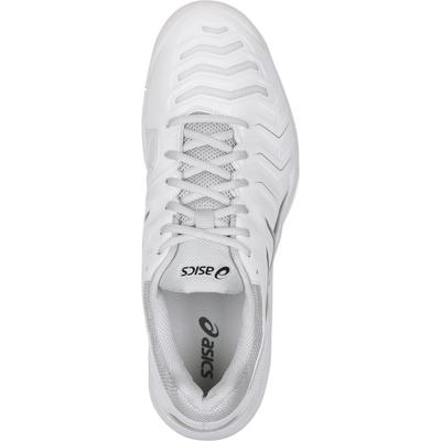 Asics Mens GEL-Challenger 11 Tennis Shoes - White/Silver - main image