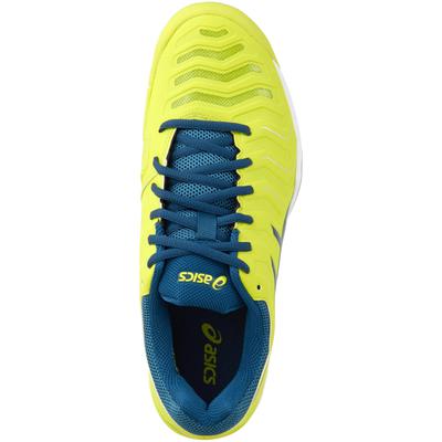 Asics Mens GEL-Challenger 11 Tennis Shoes - Sulphur/Ink Blue/Silver - main image