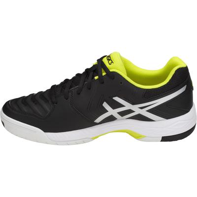 Asics Mens GEL-Game 6 Tennis Shoes - Black/Silver/Sulphur Spring - main image