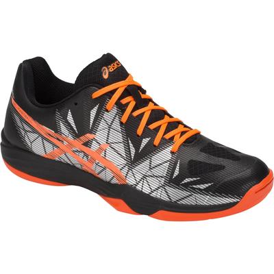 Asics Mens GEL-Fastball 3 Indoor Court Shoes - Black/Shocking Orange - main image