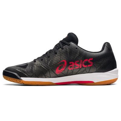 Asics Mens Gel-Fastball 3 Indoor Court Shoes - Black/Electric Red - main image