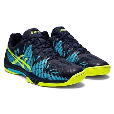 Asics Mens GEL-Fastball 3 Indoor Court Shoes - Peacoat/Safety Yellow - main image