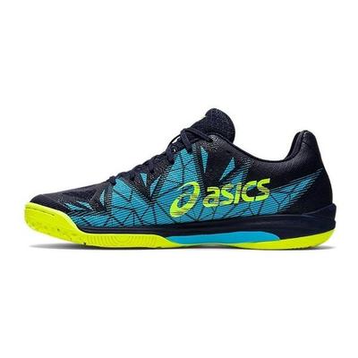 Asics Mens GEL-Fastball 3 Indoor Court Shoes - Peacoat/Safety Yellow - main image