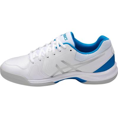 Asics GEL-Dedicate 5 Indoor Carpet Tennis Shoes - White/Blue - main image