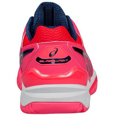 Asics Womens GEL-Resolution 7 Tennis Shoes - Pink - main image