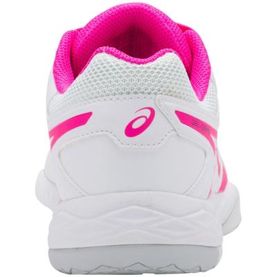 Asics Womens GEL-Game 6 Tennis Shoes - White/Pink Glow - main image
